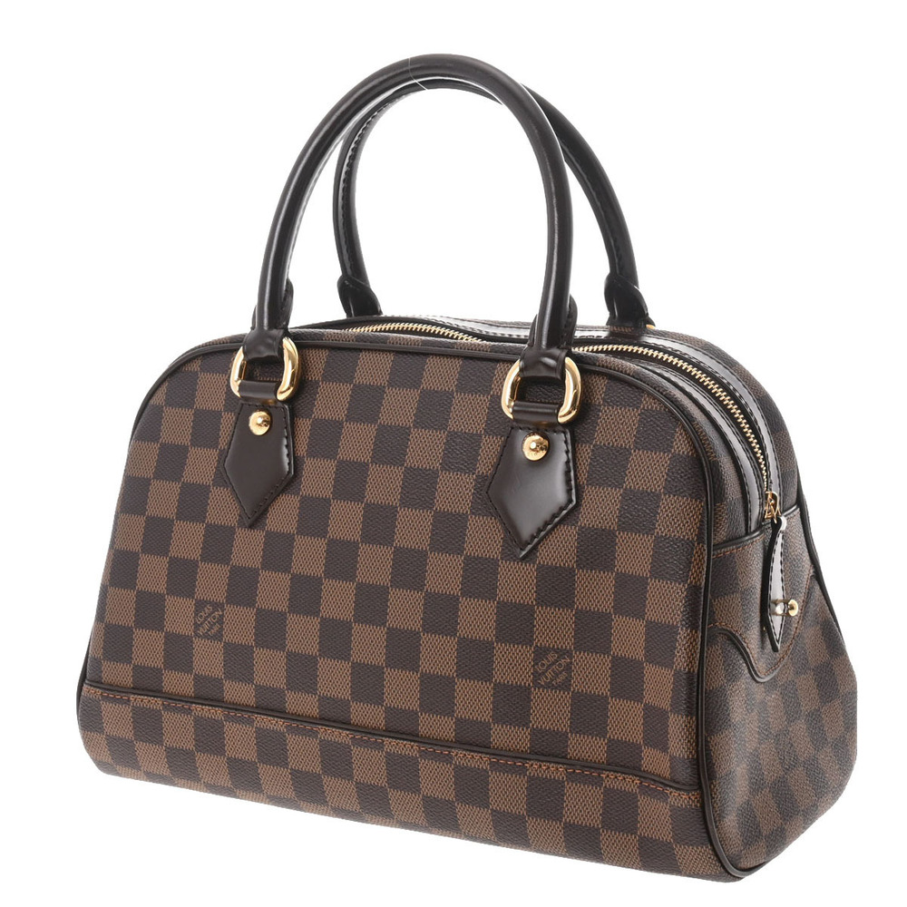 Louis Vuitton Damier Handbag Duomo Brown Canvas